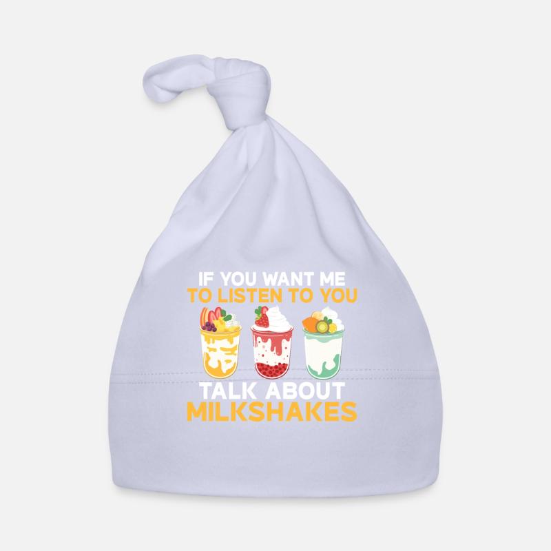 J’adore Milkshakes Milkshake Gift Bonnet bio Bébé