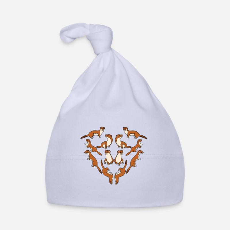 Frettchen Baby Bio-Mütze