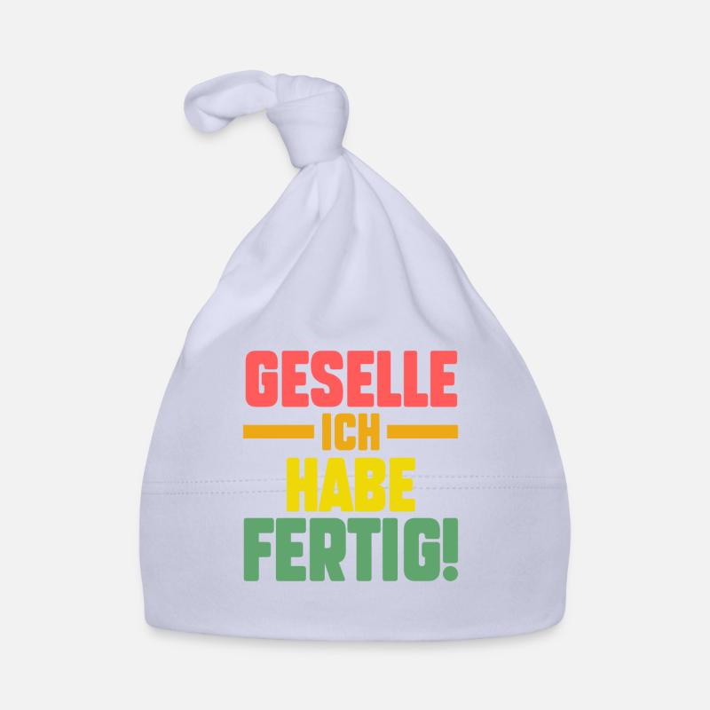 Geselle Prüfung Handwerker Geschenk Baby Bio-Mütze