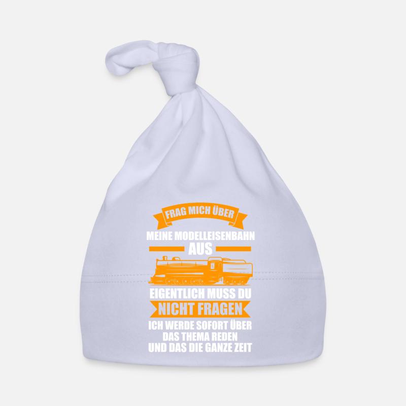 Modelleisenbahn Bahn Eisenbahner Geschenk Baby Bio-Mütze