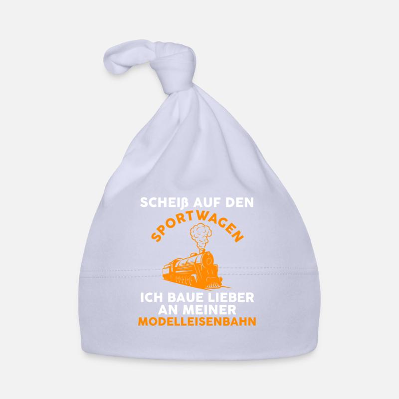 Modelleisenbahn Bahn Modellbauer Geschenk Baby Bio-Mütze
