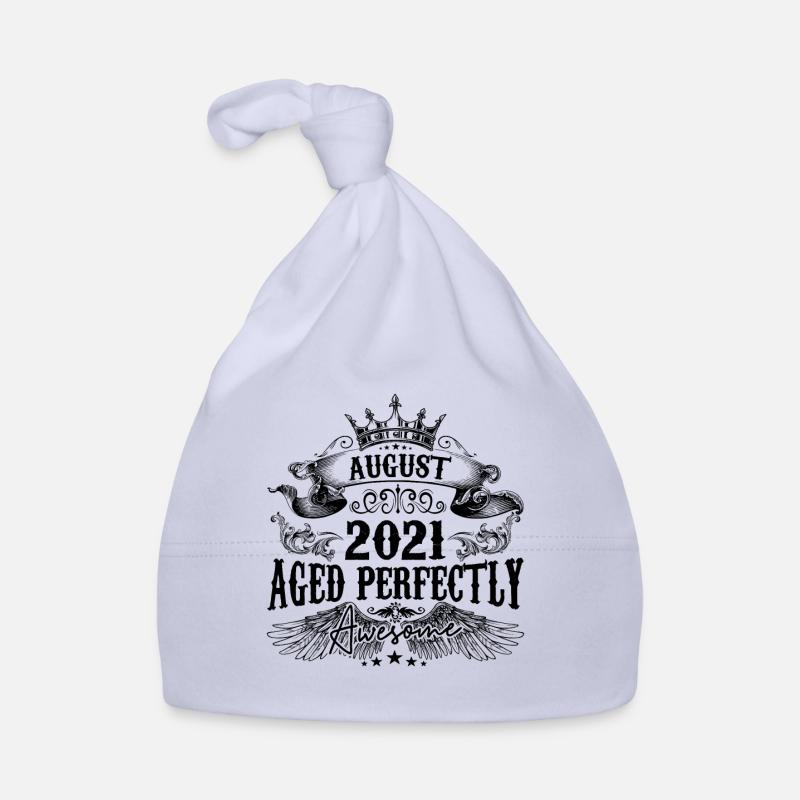 August 2021 | August Aged Perfectly 2021 Geschenk Baby Bio-Mütze