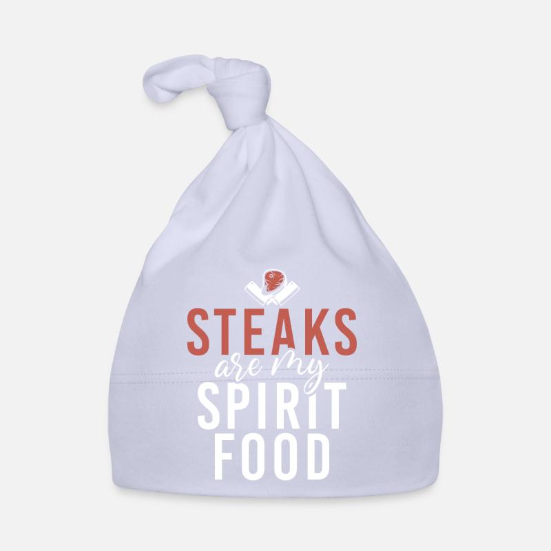 Steak Lover Steak Cadeau Bonnet bio Bébé