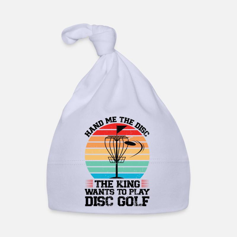 Discgolfer Discgolf Discgolfing Geschenk Baby Bio-Mütze