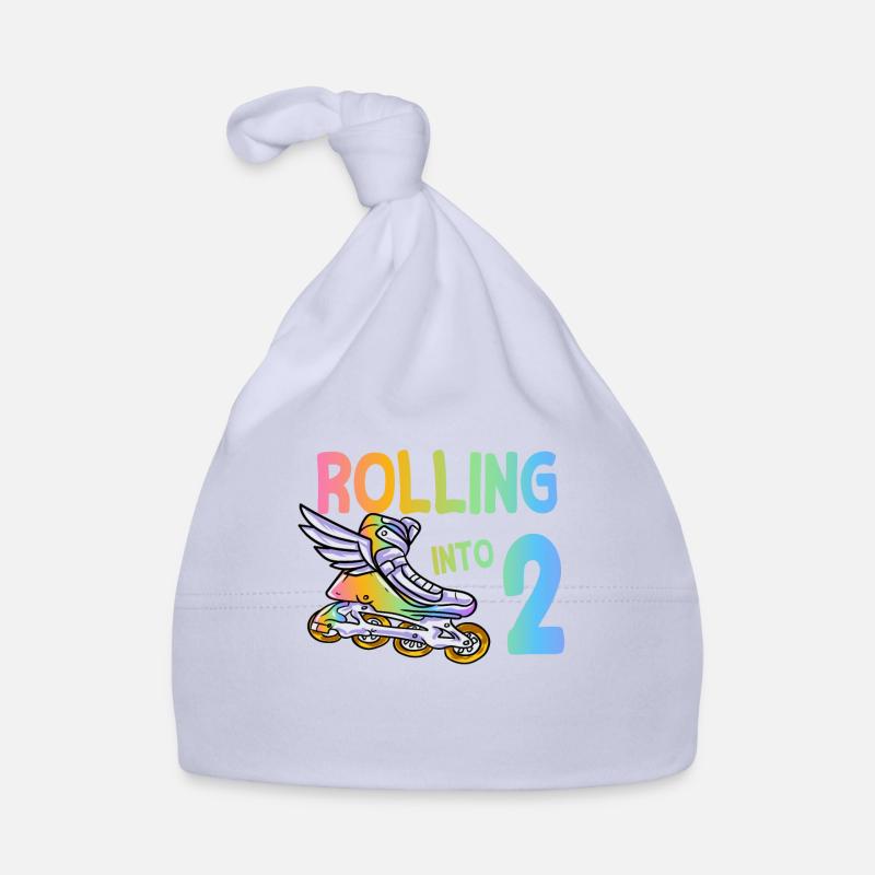 2e anniversaire patin à roues alignées Bonnet bio Bébé
