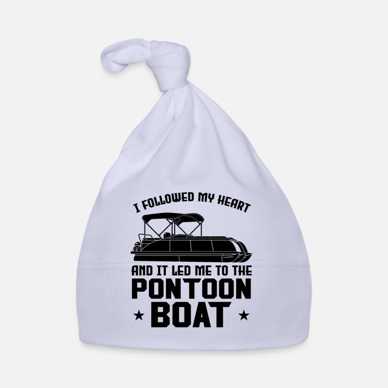 Ponton Pontonierboot Geschenk Baby Bio-Mütze
