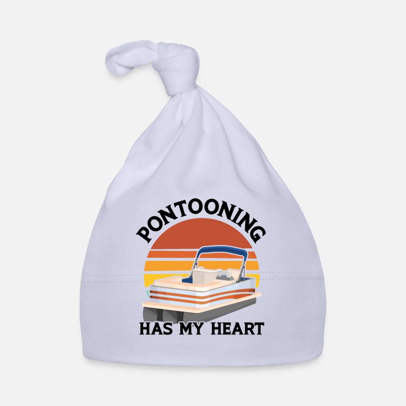 Ponton Pontonierboot Geschenk Baby Bio-Mütze