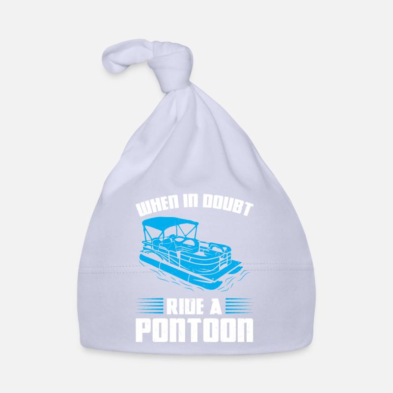 Ponton Pontonierboot Geschenk Baby Bio-Mütze