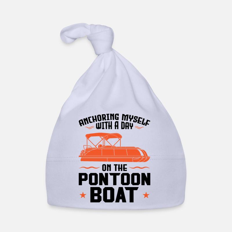 Ponton Pontonierboot Geschenk Baby Bio-Mütze