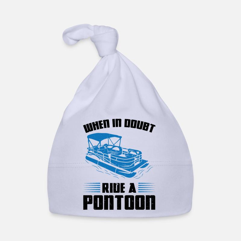 Ponton Pontonierboot Geschenk Baby Bio-Mütze