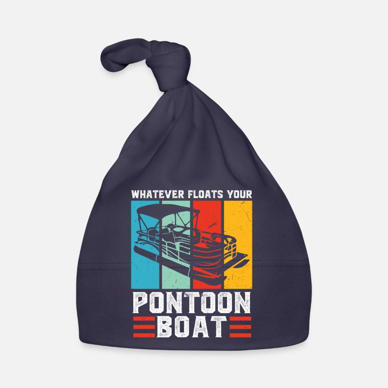Ponton Pontonierboot Geschenk Baby Bio-Mütze