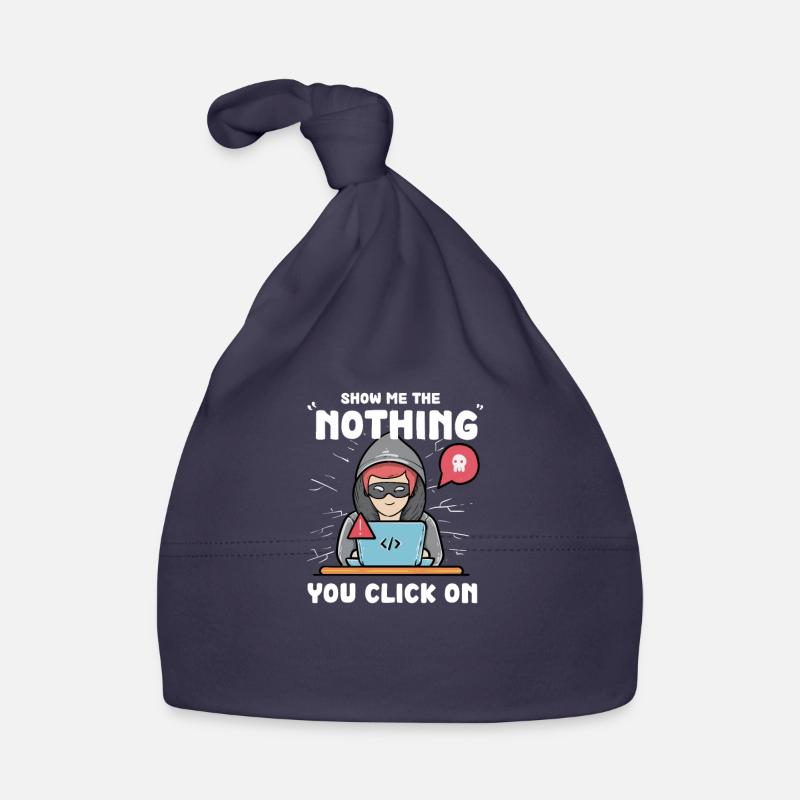 Hacker Programmierer Entwickler Informatik Baby Bio-Mütze