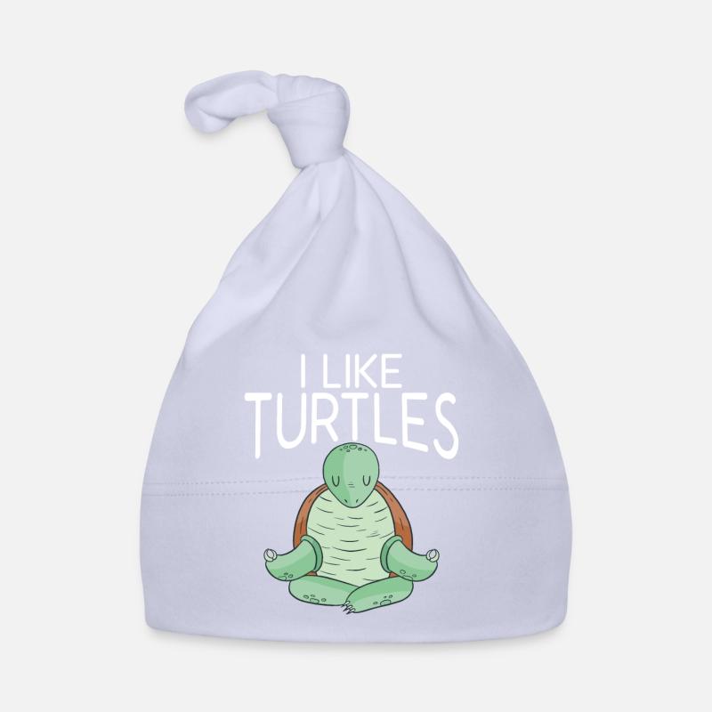Turtle Owner Gift Turtle Lover Bonnet bio Bébé