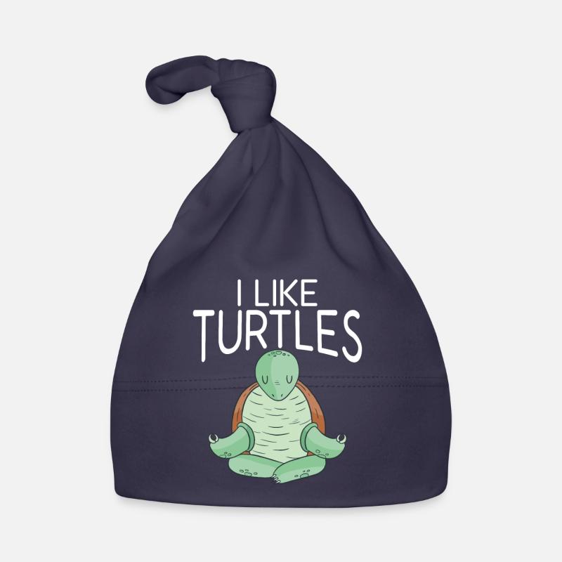 Turtle Owner Gift Turtle Lover Organic Baby Cap