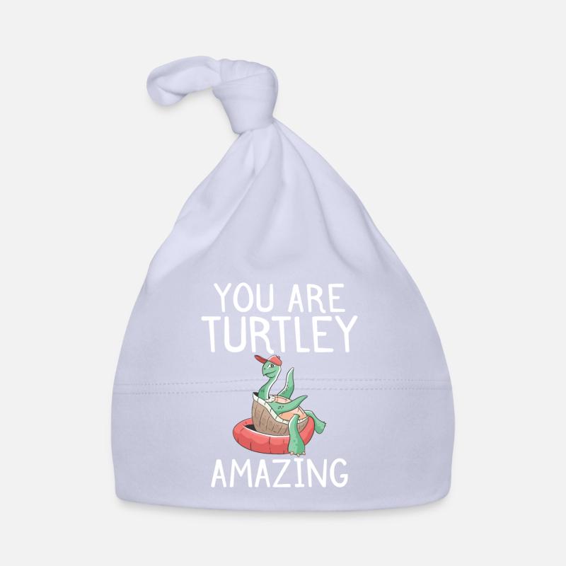 Turtle Owner Gift Turtle Lover Bonnet bio Bébé