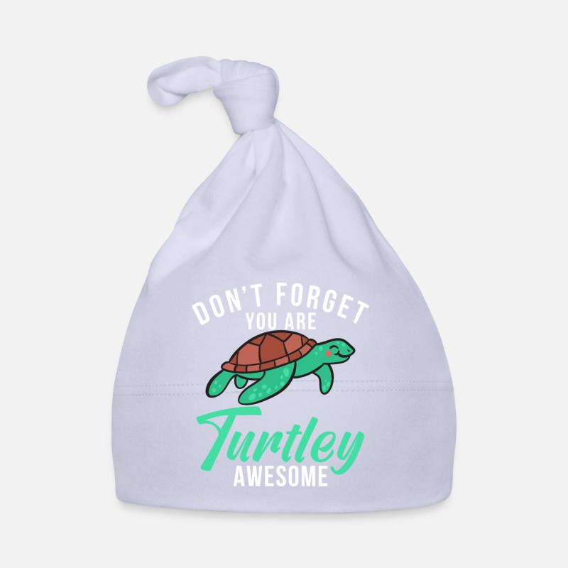 Turtle Owner Gift Turtle Lover Bonnet bio Bébé