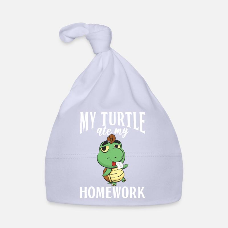 Turtle Owner Gift Turtle Lover Bonnet bio Bébé