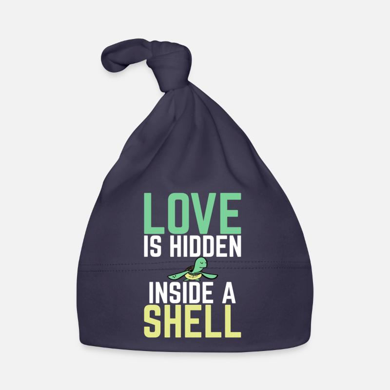Turtle Owner Gift Turtle Lover Organic Baby Cap