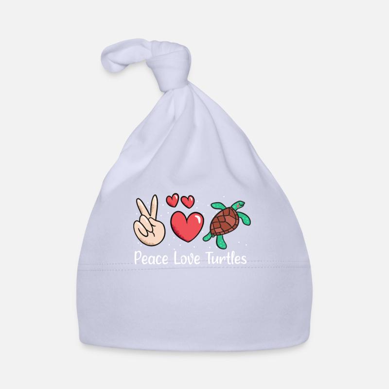 Turtle Owner Gift Turtle Lover Bonnet bio Bébé