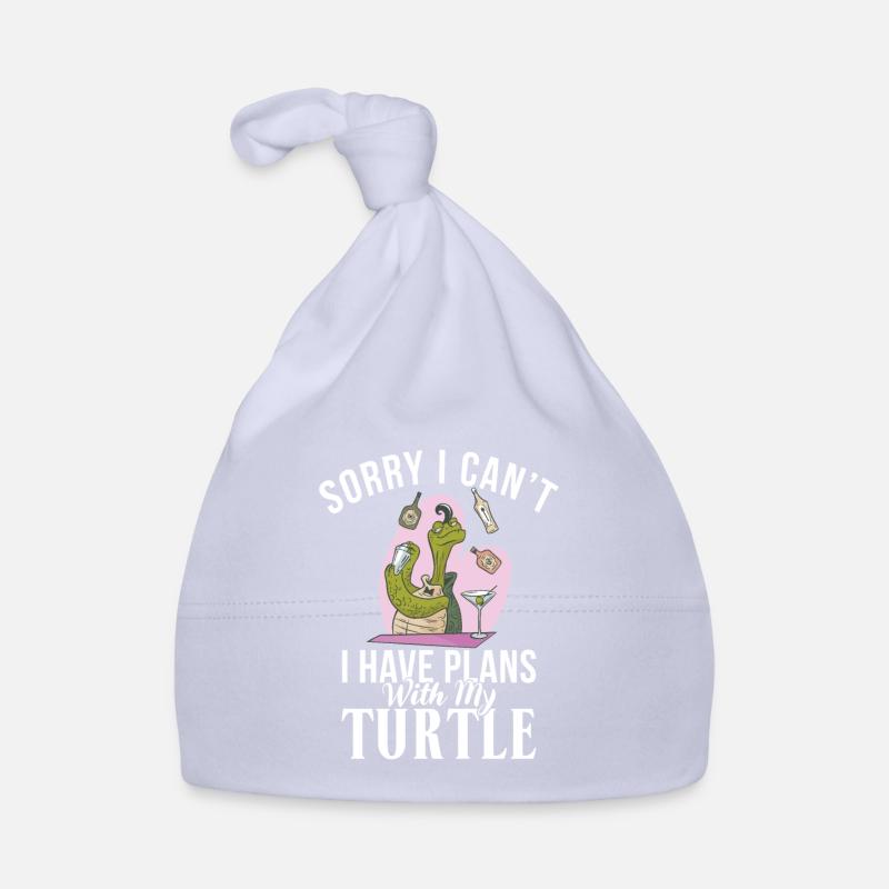 Turtle Owner Gift Turtle Lover Bonnet bio Bébé