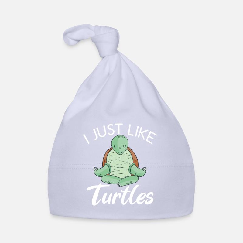 Turtle Owner Gift Turtle Lover Bonnet bio Bébé