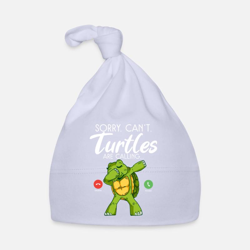 Turtle Owner Gift Turtle Lover Bonnet bio Bébé