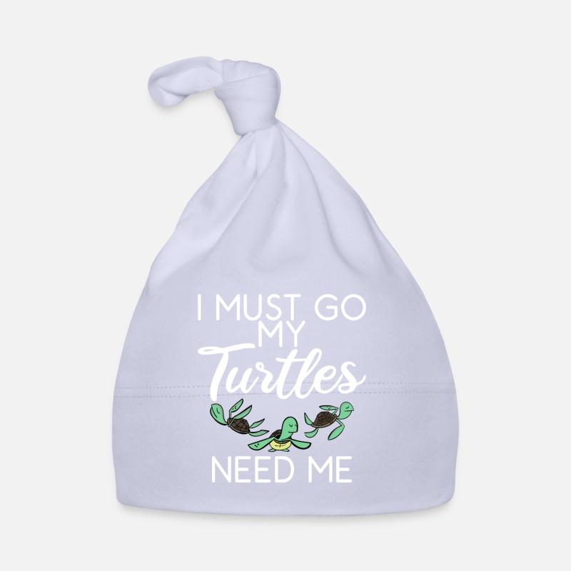 Turtle Owner Gift Turtle Lover Bonnet bio Bébé
