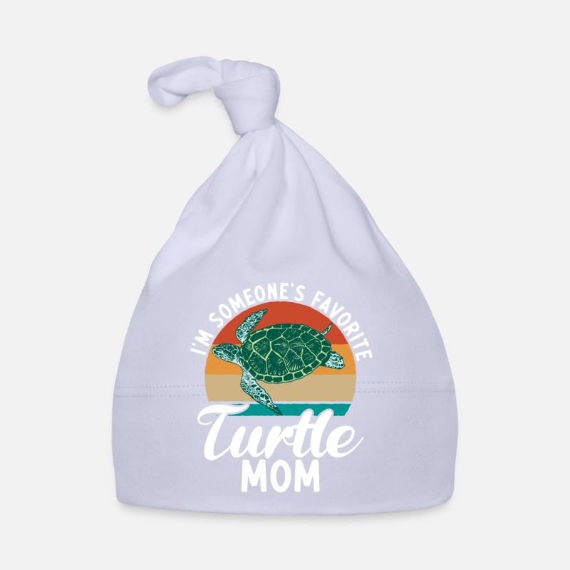 Turtle Owner Gift Turtle Lover Bonnet bio Bébé