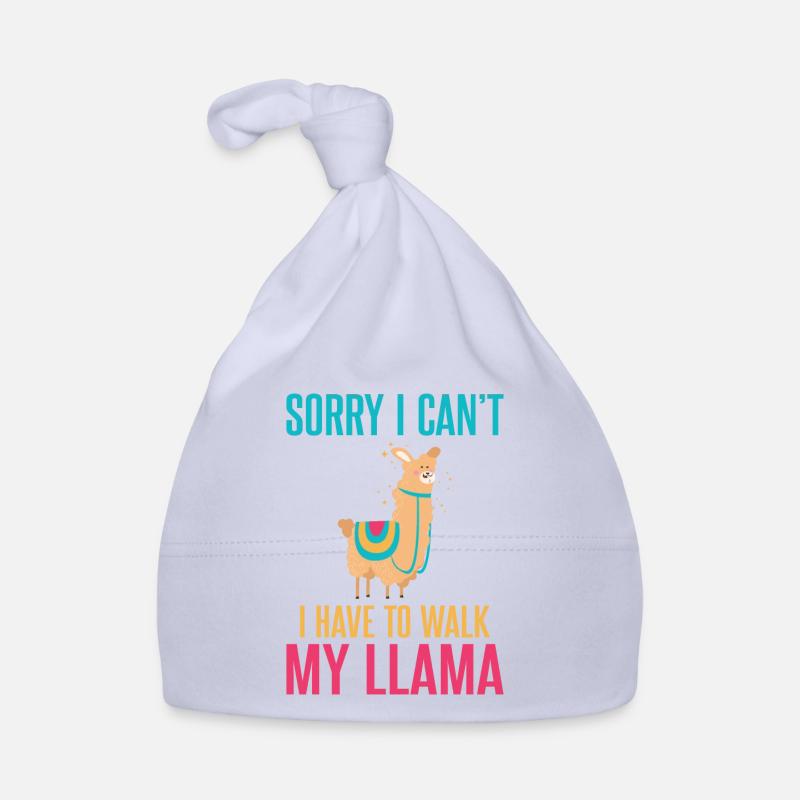 Llama Gift Llama Lover Gift Organic Baby Cap