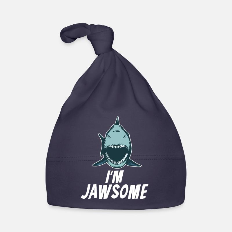 Shark Gift Shark Lover Organic Baby Cap
