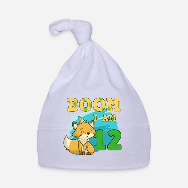 Chat de 12e anniversaire Bonnet bio Bébé