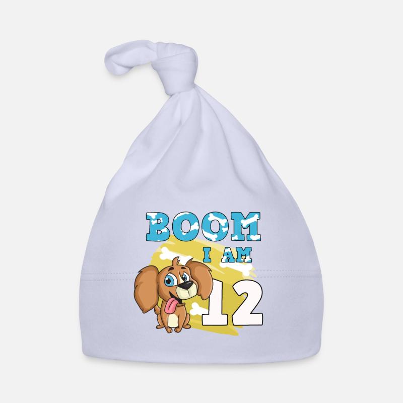 Chien de 12e anniversaire Bonnet bio Bébé