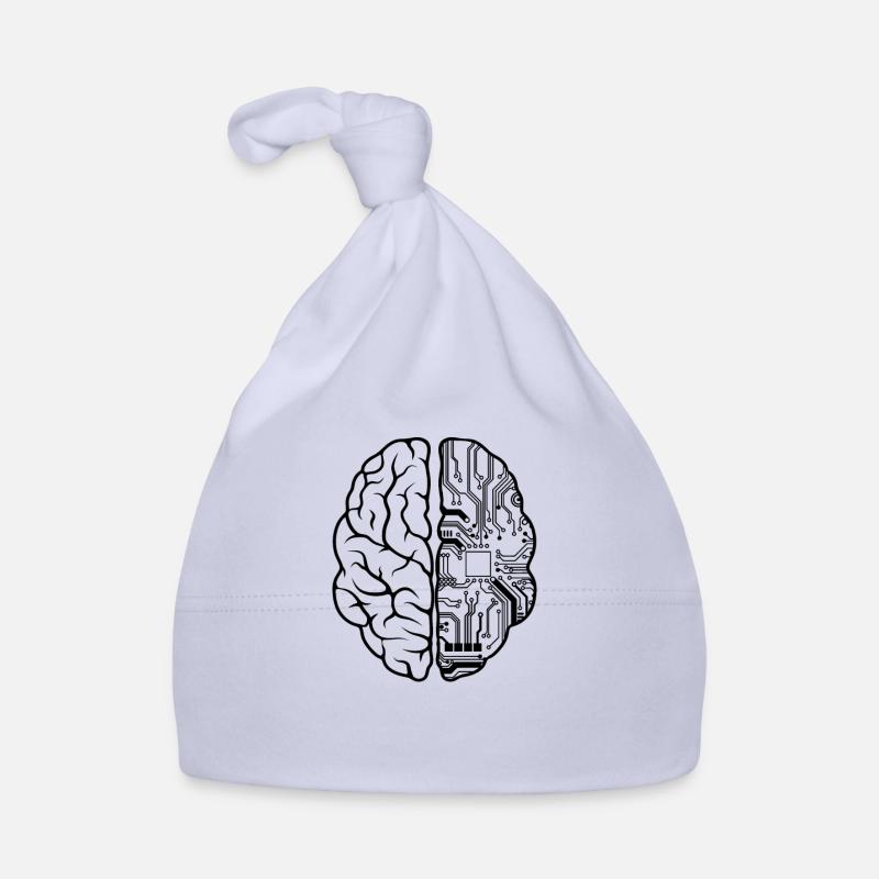 Programmeur Codeur - Développeur Programmation Brain Fun Bonnet bio Bébé