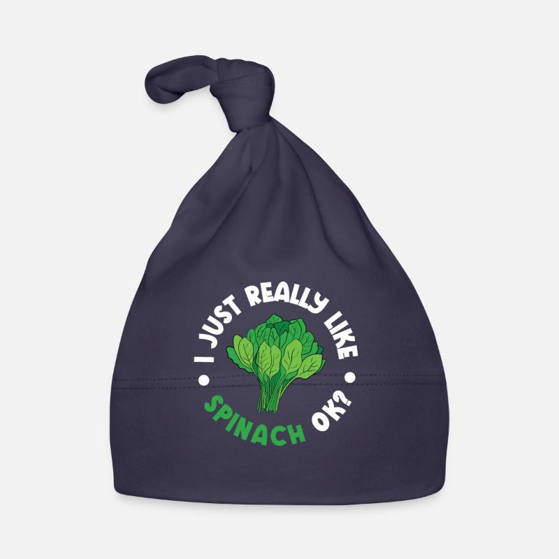 Spinach Organic Baby Cap