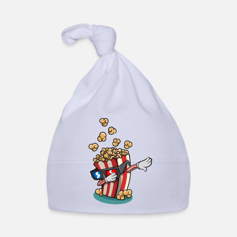 Dab popcorn Organic Baby Cap