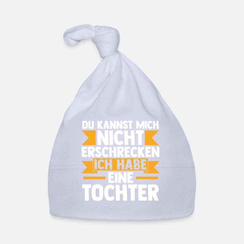 Papa Tochter Töchter Geschenk Baby Bio-Mütze