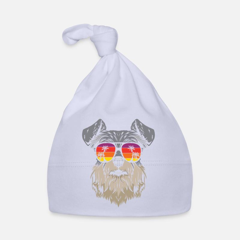 Zwergschnauzer Baby Bio-Mütze