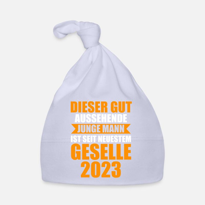 Geselle 2023 Prüfung Gesellenprüfung Geschenk Baby Bio-Mütze
