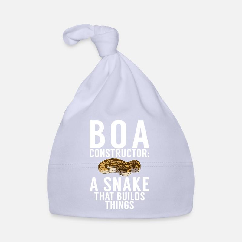 Snake Gift Snake Lover Organic Baby Cap
