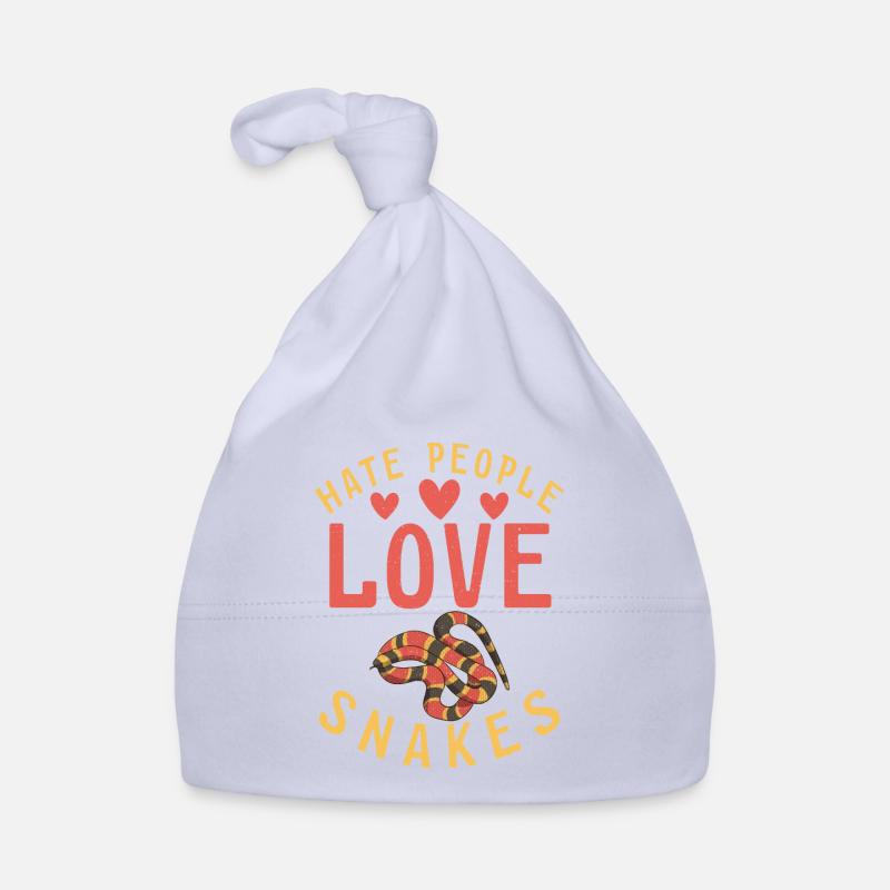 Snake Gift Snake Lover Organic Baby Cap