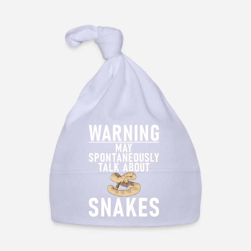 Snake Gift Snake Lover Organic Baby Cap