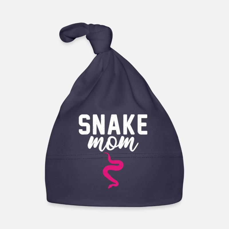Snake Gift Snake Lover Organic Baby Cap