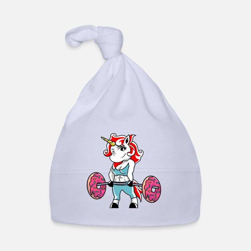 Soulevé de terre de licorne Bonnet bio Bébé