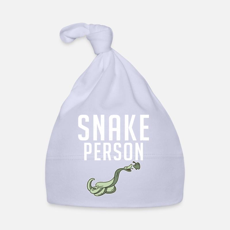 Snake Gift Snake Lover Organic Baby Cap
