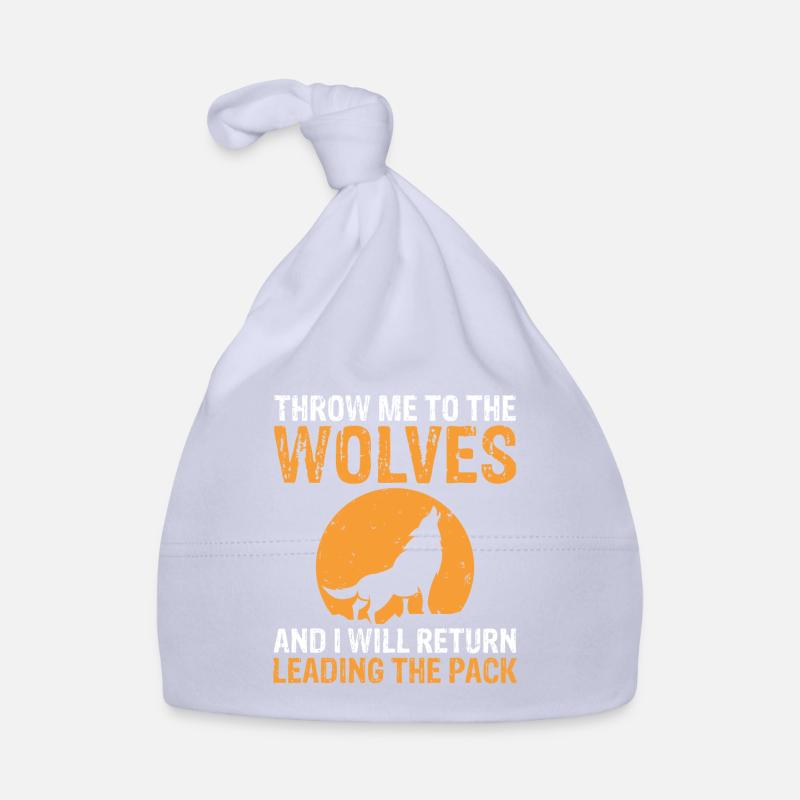 Wolf Gifts Wolf Lover Organic Baby Cap