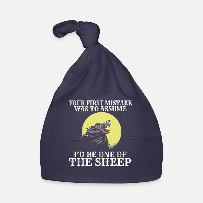 Wolf Geschenke Wolf Lover Baby Bio-Mütze