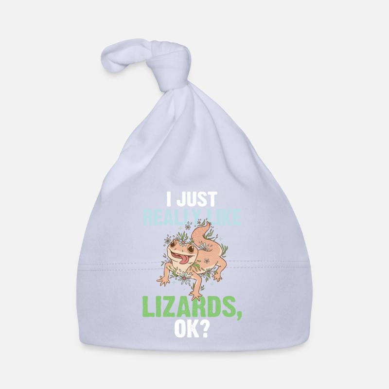 Lizard Lover Lizard Gift Lizard Propriétaire Bonnet bio Bébé