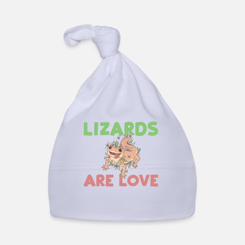 Lizard Lover Lizard Gift Lizard Propriétaire Bonnet bio Bébé