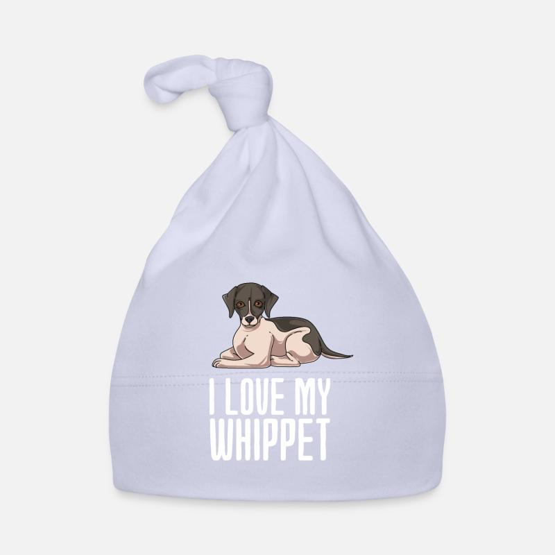 Whippet - Bonnet bio Bébé - ciel