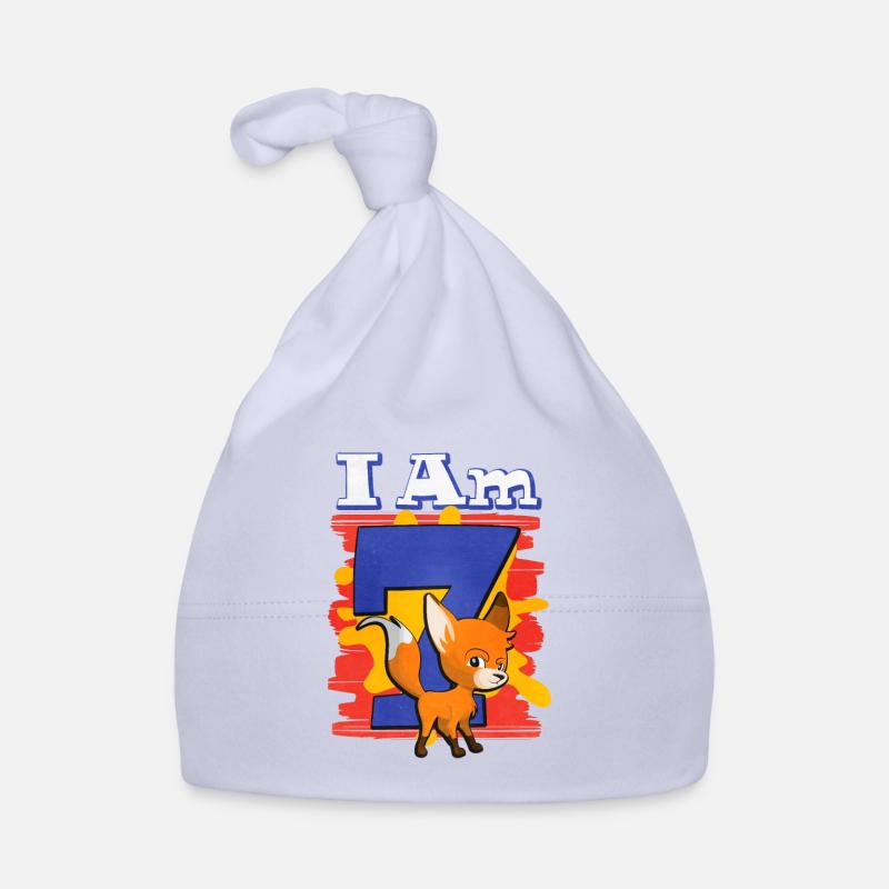 I am 7 fox Organic Baby Cap